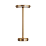 Halvo Gold Cordless Touch Table Lamp Dimmable Rechargeable Dining Table Light