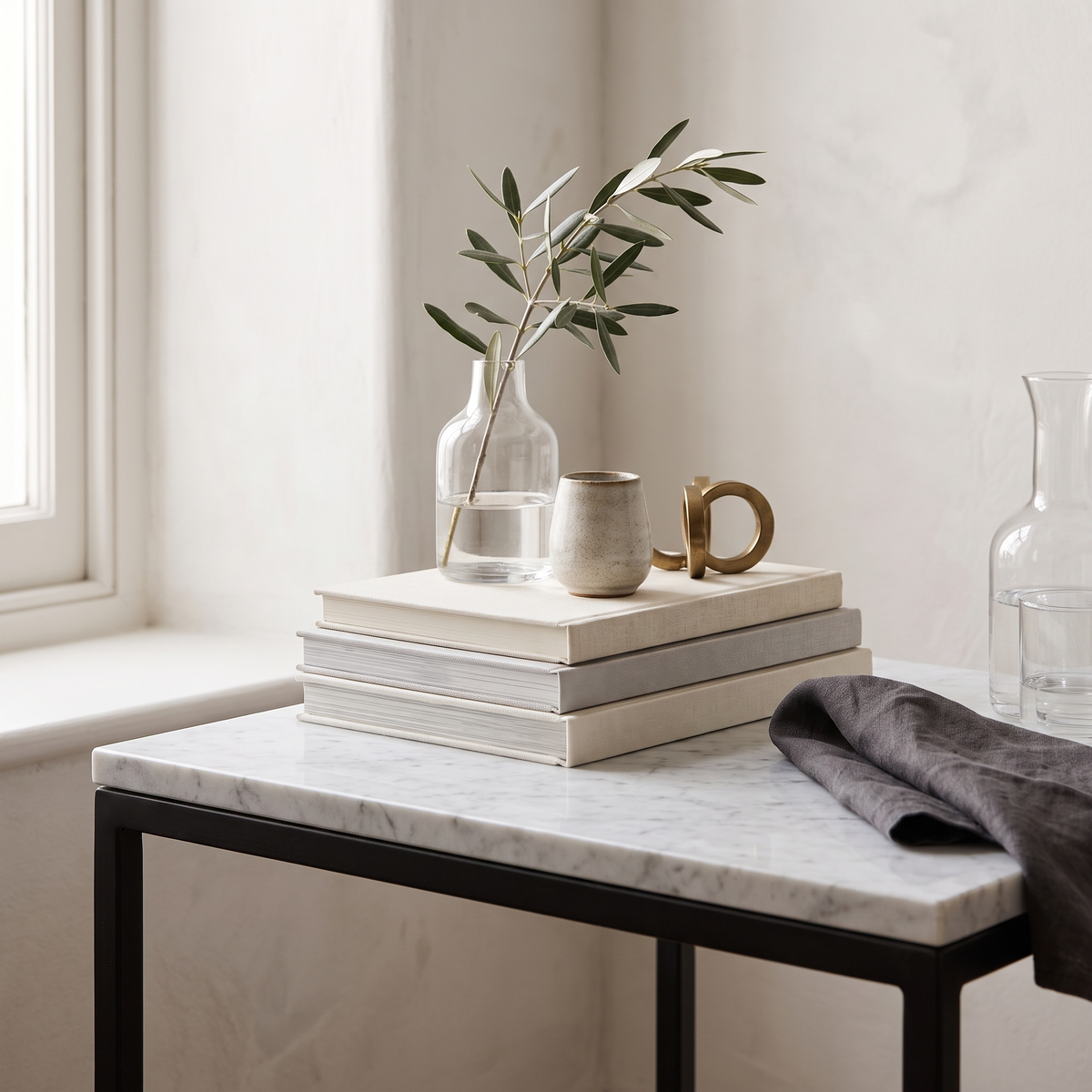 Styled home vignette